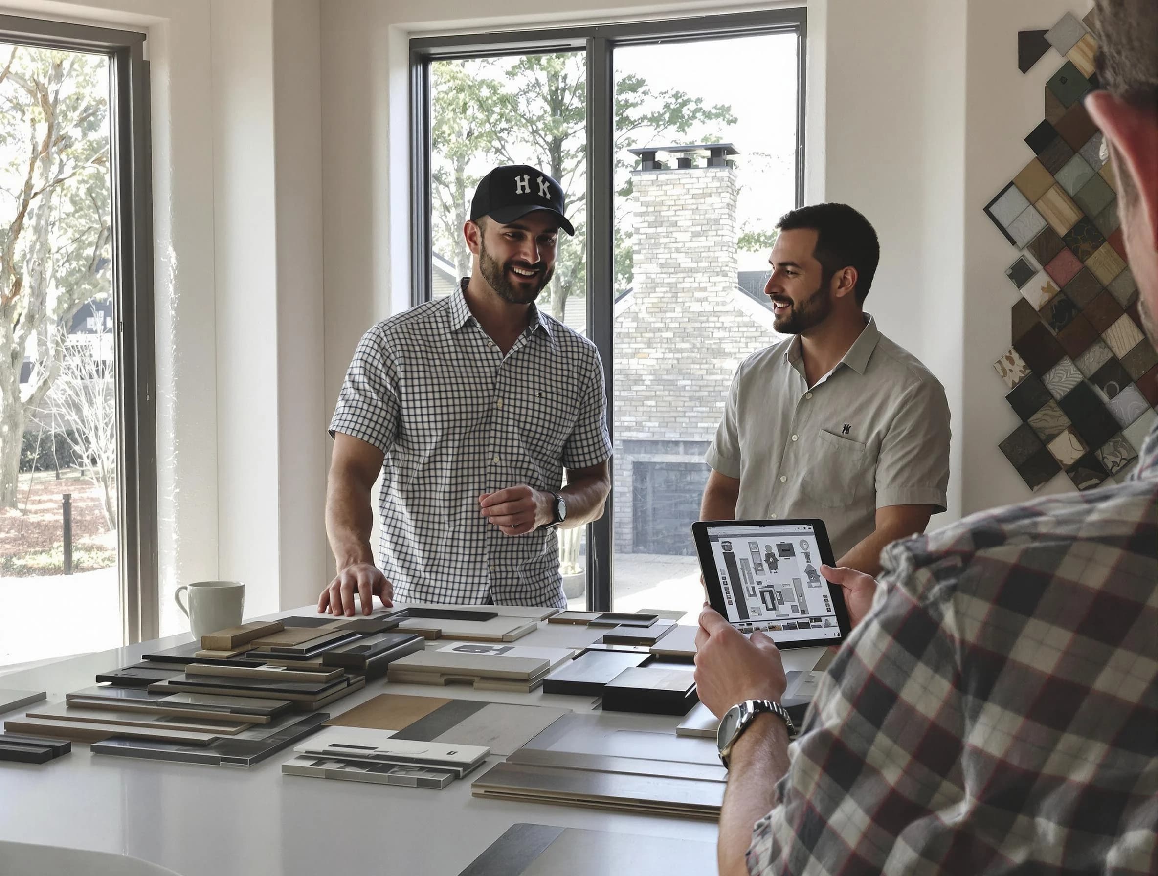 Peabody Chimney Sweep remodeling a chimney and fireplace in Peabody, MA